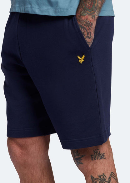 Lyle & Scott Korte Broeken  Sweat short - dark navy 