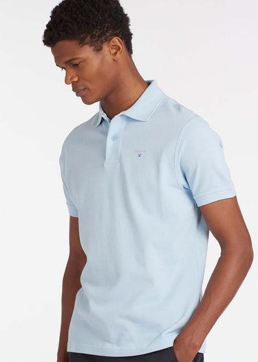 Barbour Polo's  Sports polo - sky 