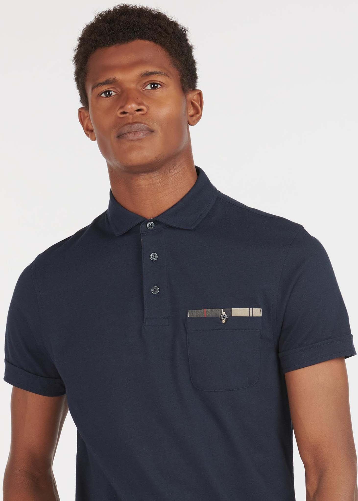 Barbour Polo's  Corpatch polo - navy 