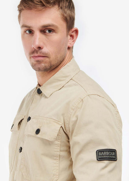 Barbour International Overshirts  Adey overshirt - oyster 