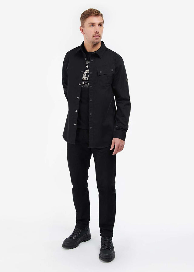 Barbour International Overshirts  Graphite overshirt - black 