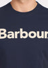 Barbour T-shirts  Logo tee - new navy 