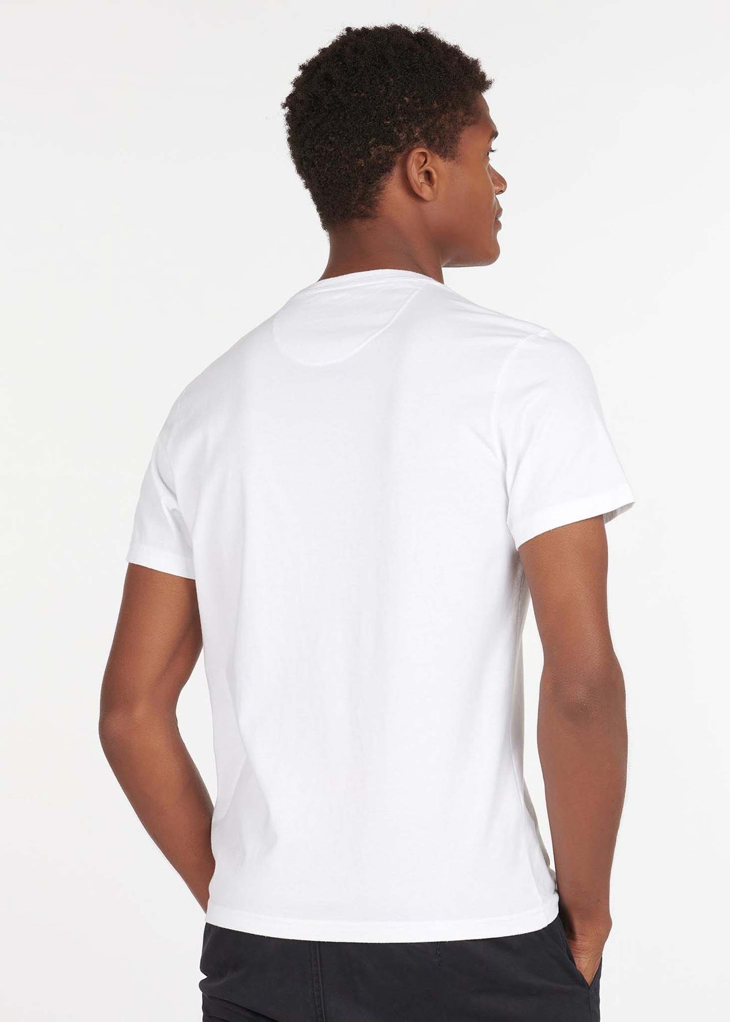 Barbour T-shirts  Logo tee - white 
