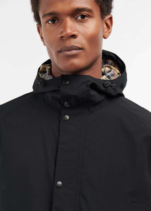 Barbour Jacken  Waterproof hooded bedale - black dress 