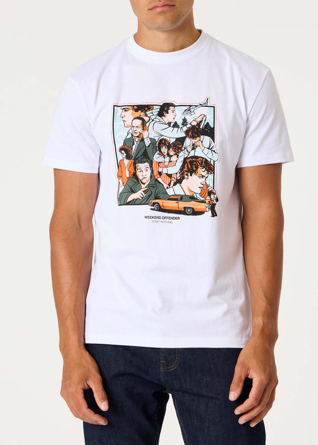 Weekend Offender T-Shirts  Henry - white 