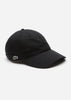 Lacoste Petten  Cotton twill cap - black 