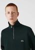 Lacoste Truien  Sweater half zip - sinople 