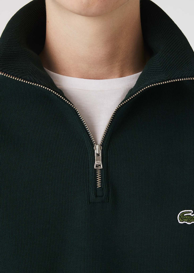 Lacoste Pullover  Sweater half zip - sinople 