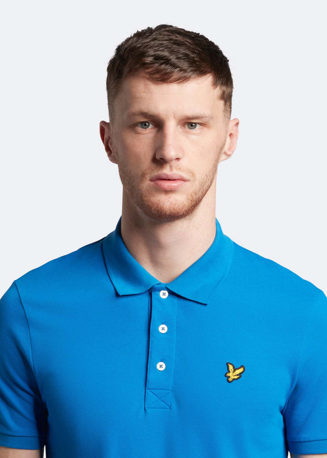 Lyle & Scott Poloshirts  Plain polo shirt - bright blue 