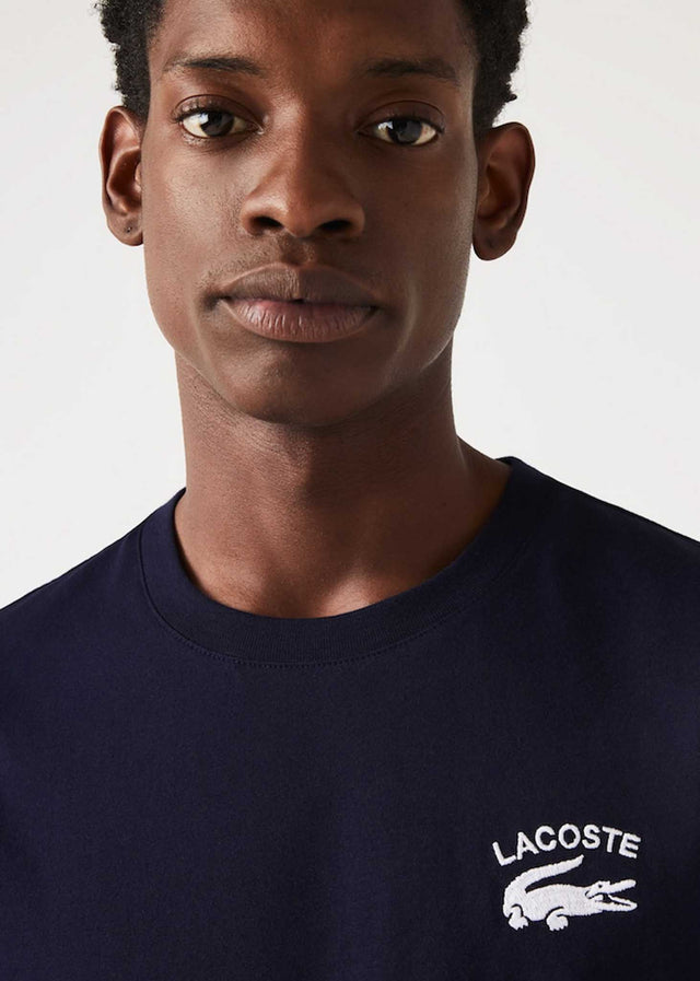 Lacoste T-Shirts  Branded t-shirt - navy blue 