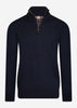 Barbour Truien  Tain half zip - navy 