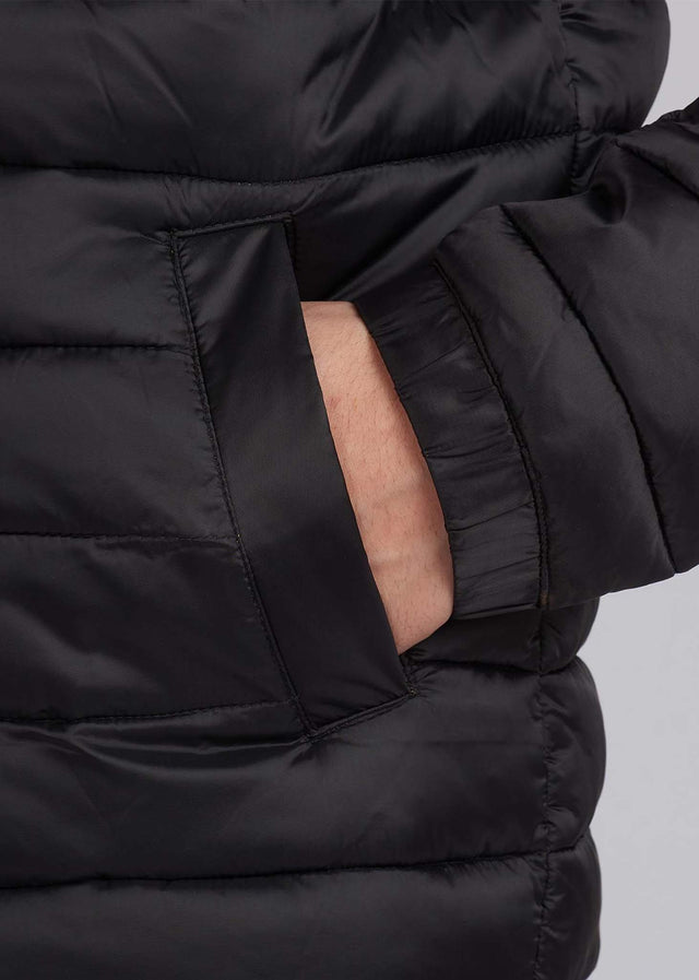 Barbour International Jacken  Chain baffle quilt - black 