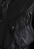 Barbour International Jassen  Slim international wax jacket - black 