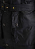 Barbour International Jassen  Slim international wax jacket - black 