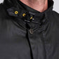 Barbour International Jassen  Slim international wax jacket - black 