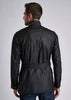 Barbour International Jassen  Slim international wax jacket - black 