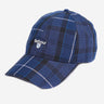 Barbour Petten  Tartan sports cap - ink tartan 