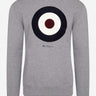 Ben Sherman Truien  Signature target sweat - steel 