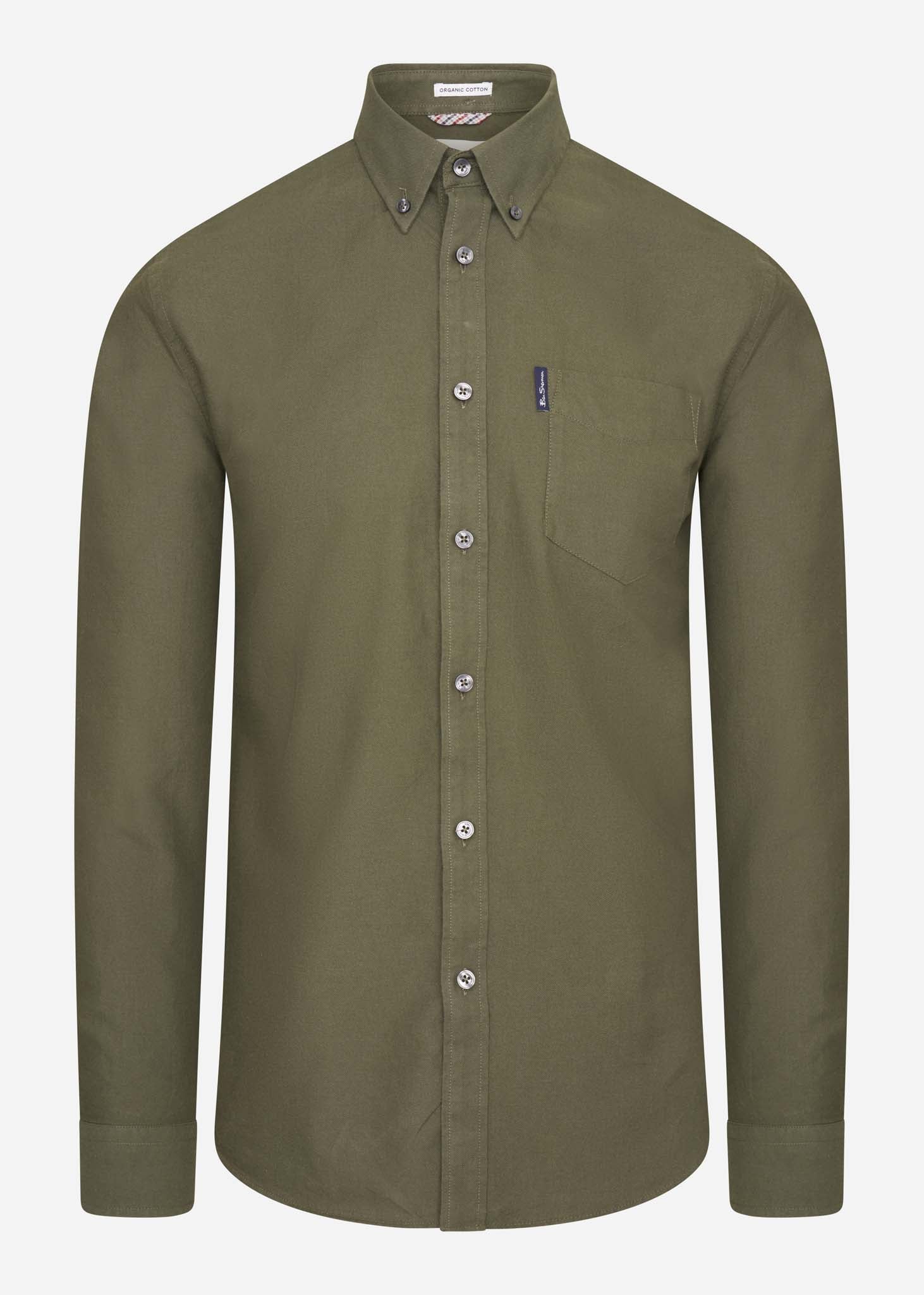 Ben Sherman Overhemden  Signature oxford shirt - loden 