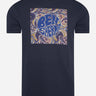 Ben Sherman T-shirts  Paisley logo tee - dark navy 