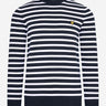Lyle & Scott Truien  Breton stripe jumper - dark navy 