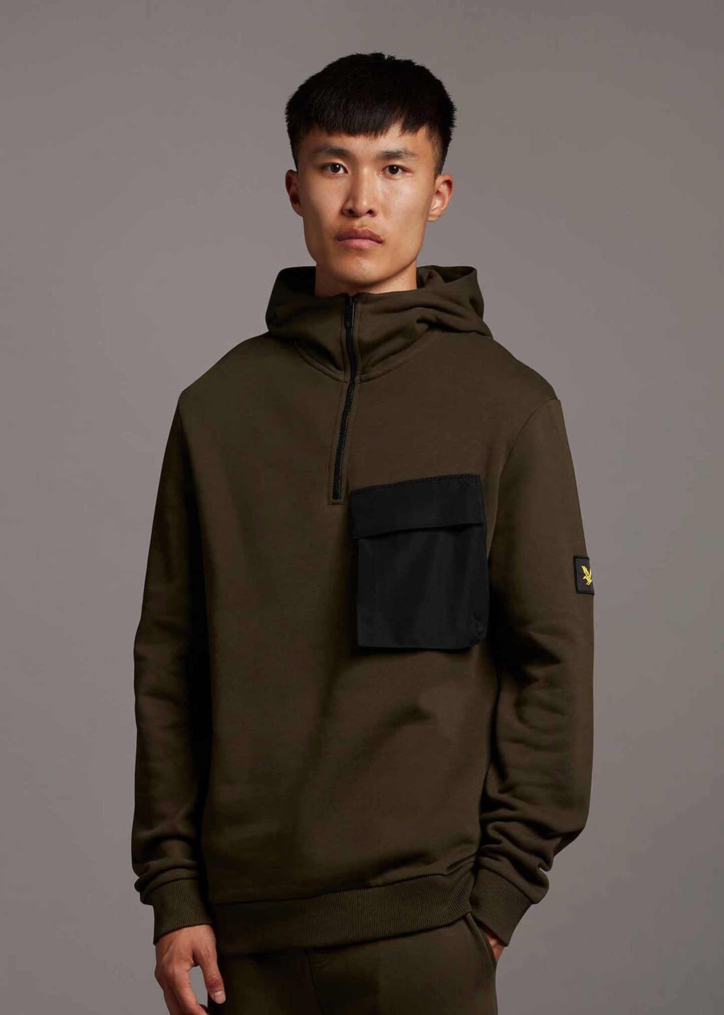 Lyle & Scott Hoodies  Pocket hoodie - olive 