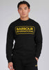 Barbour International Truien  Large logo sweat - black 