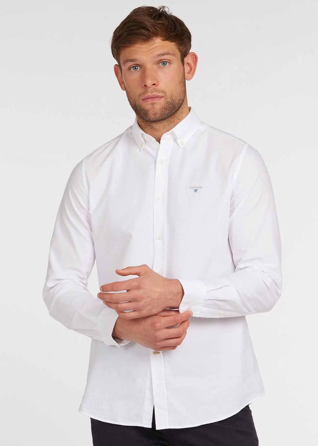 Barbour Hemden  Oxford 3 tailored shirt - white 