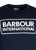 Barbour International Truien  Large logo sweat - navy 