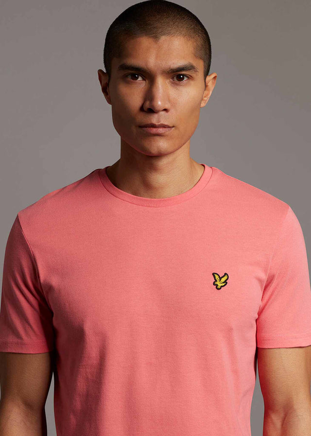 Lyle & Scott T-Shirts  Plain t-shirt - punch pink 