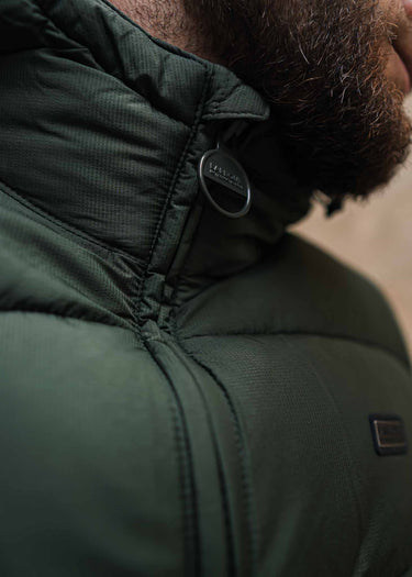 Barbour International Jassen  Court quilt - sage 