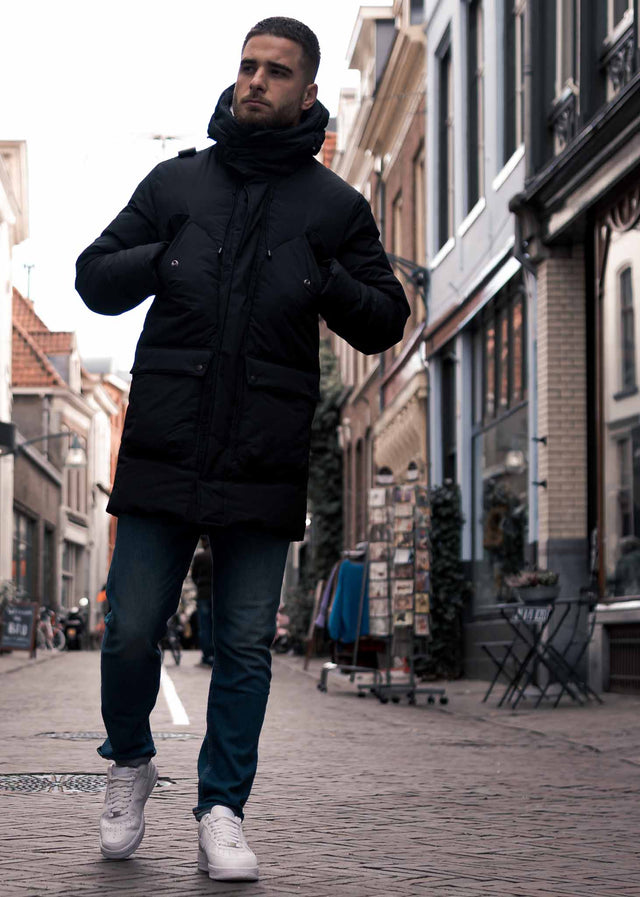 MA.Strum Jacken  L-21 down jacket - jet black 