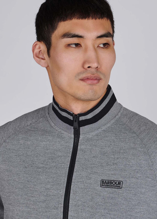 Barbour International Sweatjacken  Radius raglan zip thru - anthracite marl 