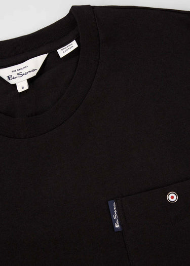 Ben Sherman T-shirts  Signature pocket tee - black 