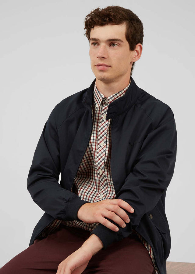 Ben Sherman Jacken  Signature harrington - dark navy 