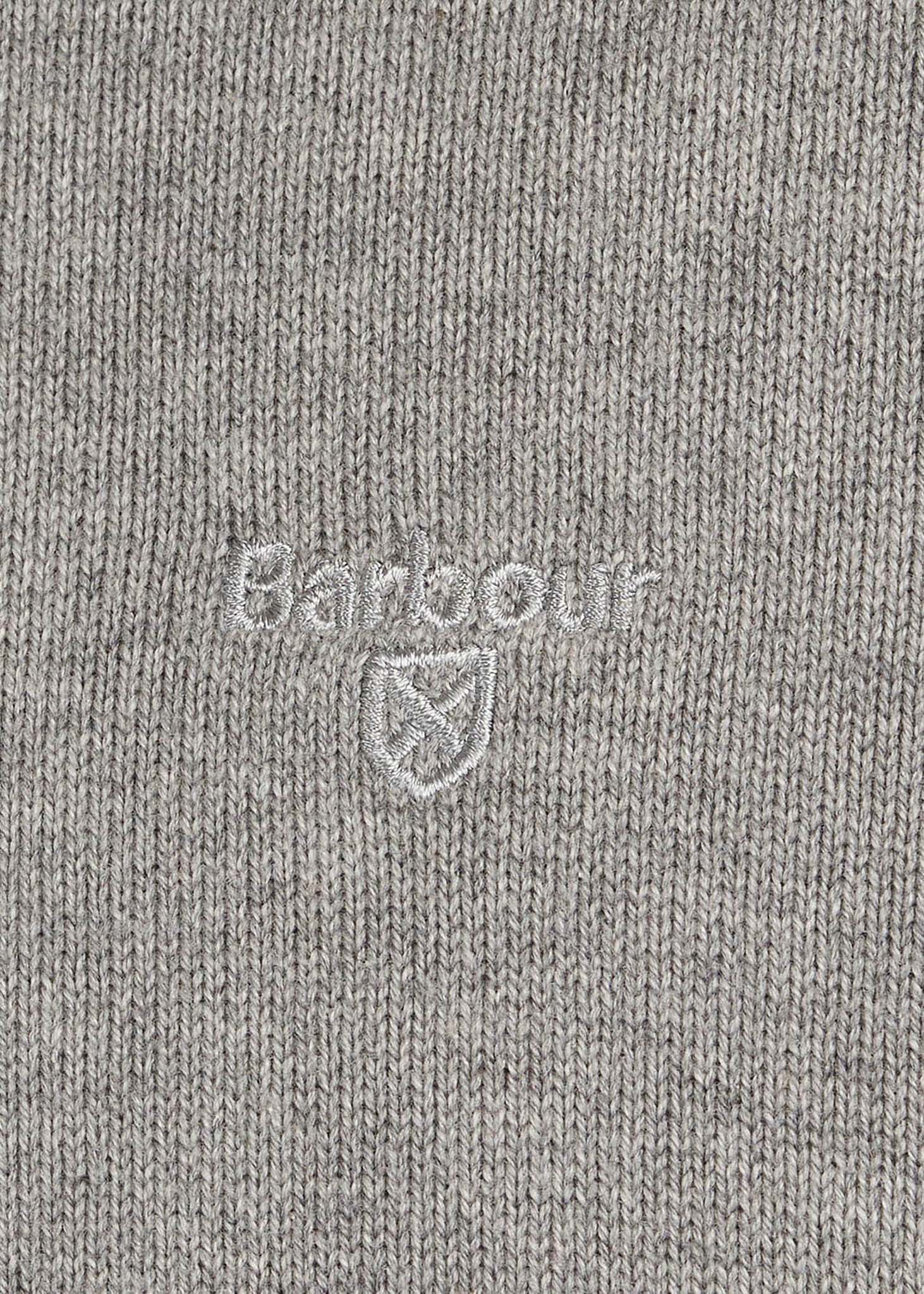 Barbour Truien  Cotton half zip - grey marl 