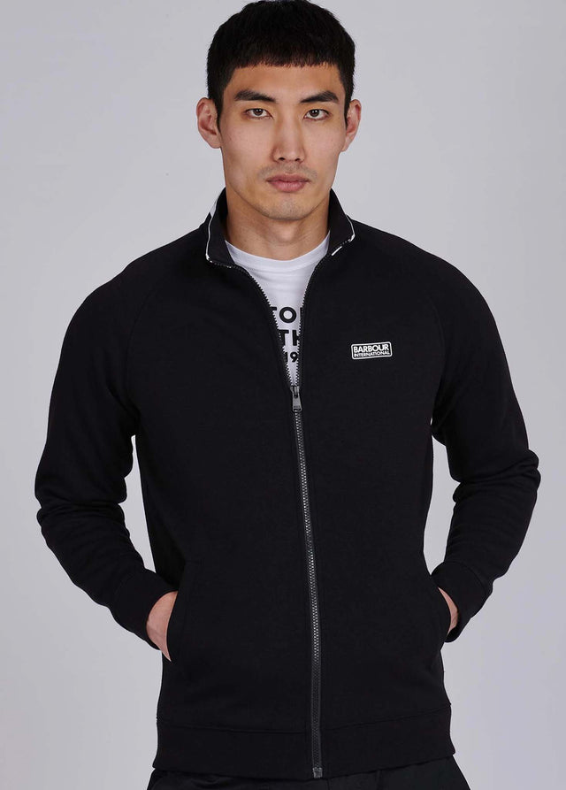 Barbour International Sweatjacken  Radius raglan zip thru - black 