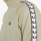 Fred Perry Vesten  Taped track jacket - light oyster 