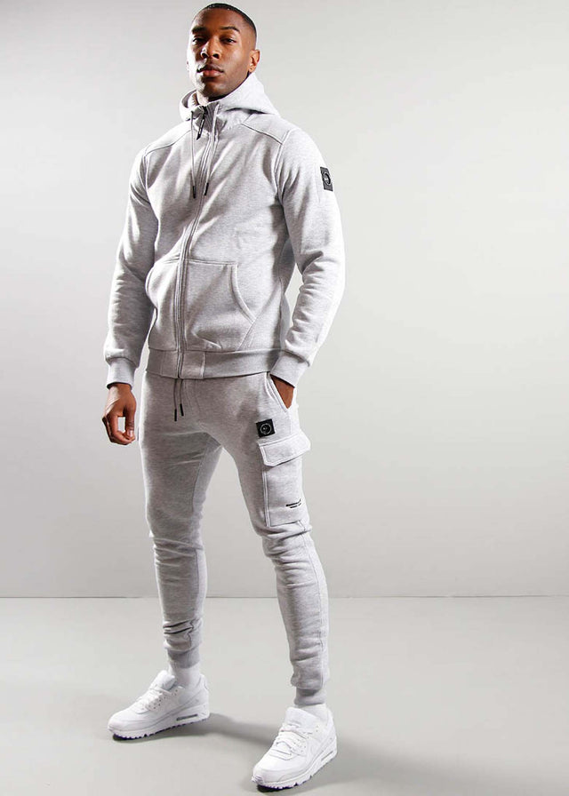 Marshall Artist Jogginghosen  Siren cargo jogger - grey marl 