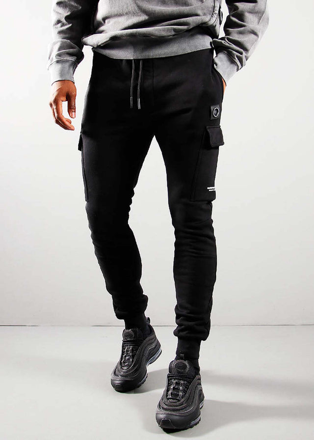 Marshall Artist Jogginghosen  Siren cargo jogger - black 