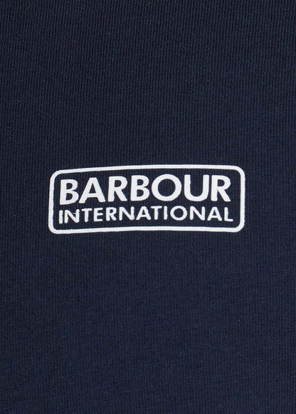 Barbour International T-shirts  Small logo tee - international navy 