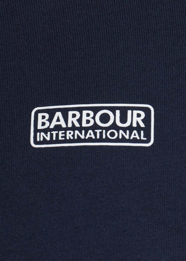 Barbour International T-Shirts  Small logo tee - international navy 