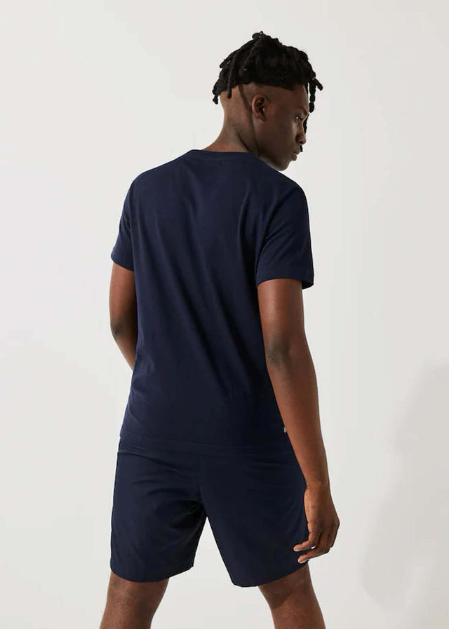 Lacoste T-Shirts  Printed t-shirt - navy blue clover green 
