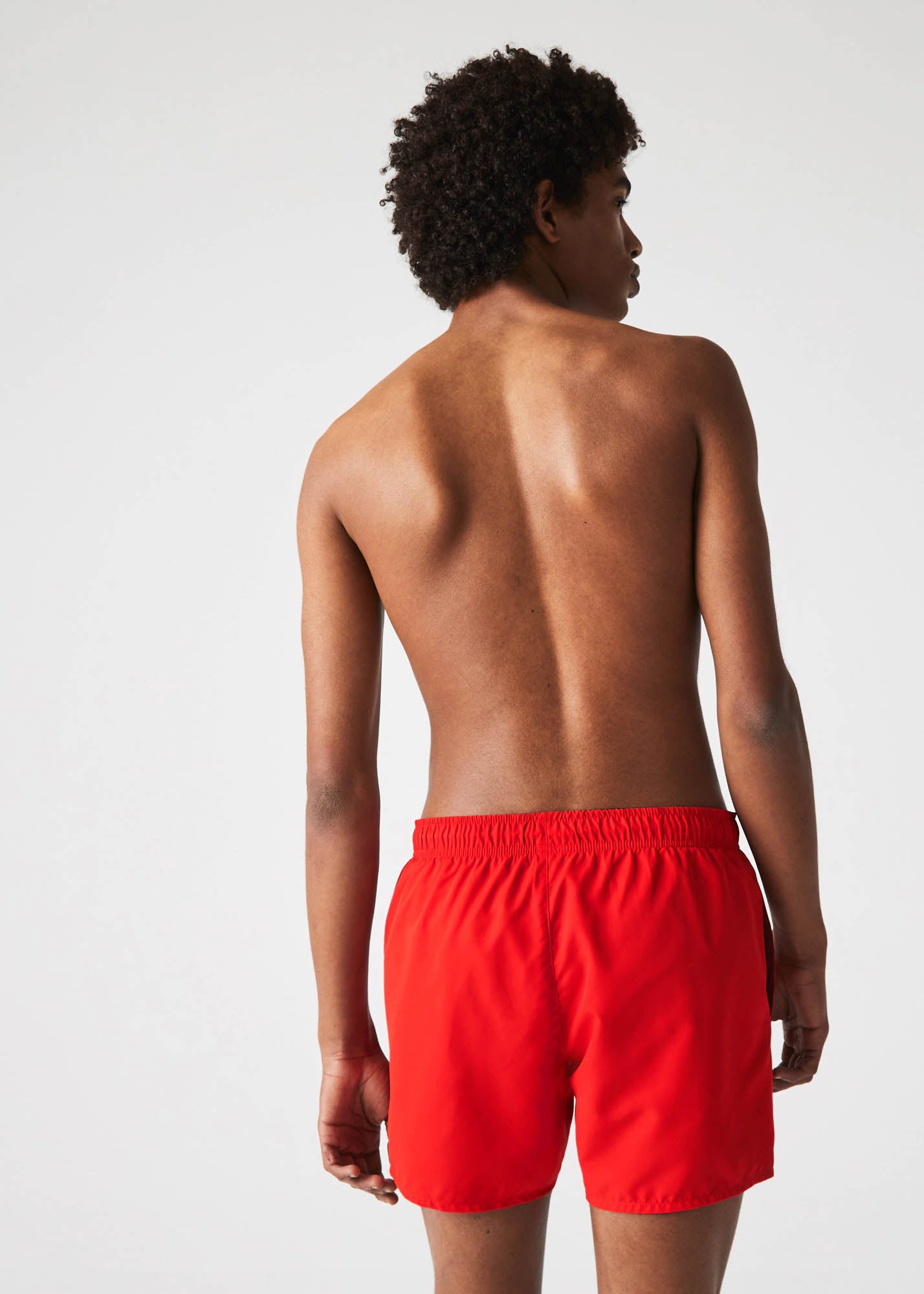 Lacoste Zwembroeken  Swimming trunks - red navy blue 