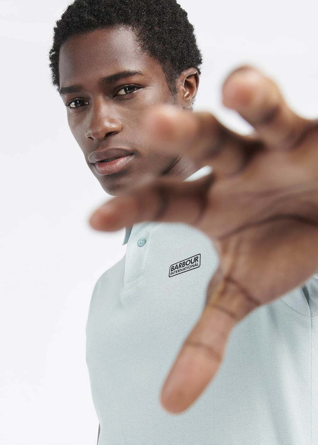 Barbour International Poloshirts  Essential polo - pastel spruce 