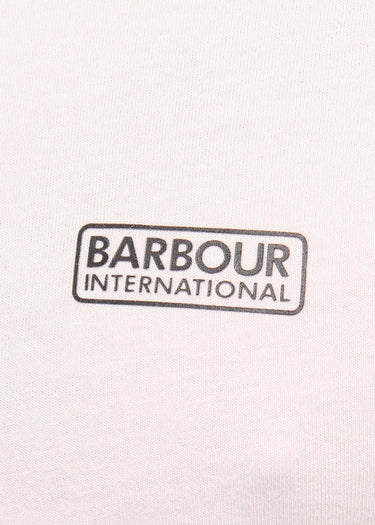 Barbour International T-shirts  Small logo tee - pink cinder 