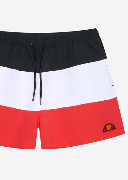 Ellesse Zwembroeken  Cielo swim short - black red 