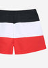 Ellesse Zwembroeken  Cielo swim short - black red 