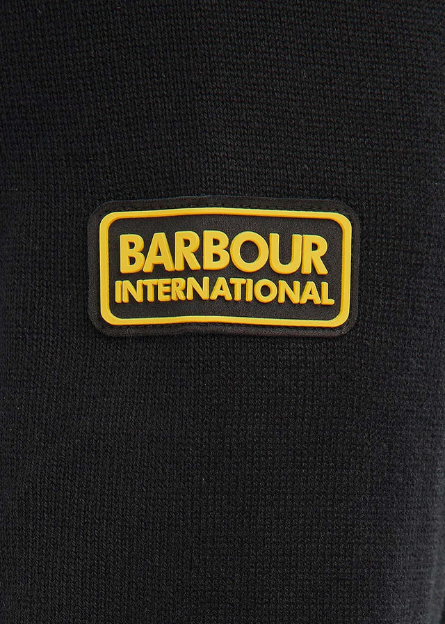 Barbour International Sweatjacken  Legacy baffle zip thru - black 