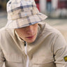 Barbour Bucket Hats  Tartan bucket hat - amble sand 